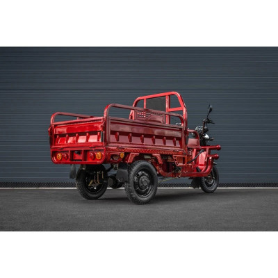 Elektrická nákladná trojkolka Leramotors Cargo G1 1000W - Tuk Tuk Červená