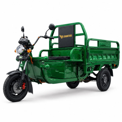 Elektrická nákladná trojkolka Leramotors Cargo G1 1000W - Tuk Tuk Zelená