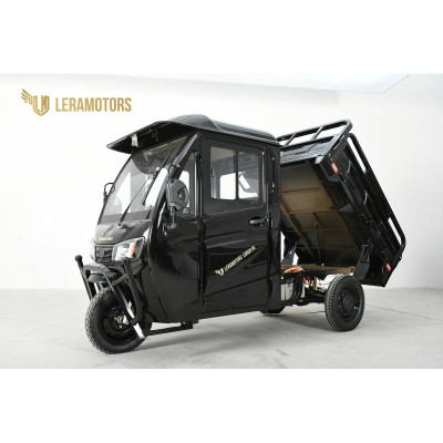 Elektrická trojkolka Leramotors tuk tuk Cargo G5 2000W COC Čierna