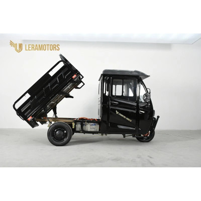 Elektrická trojkolka Leramotors tuk tuk Cargo G5 2000W COC Čierna