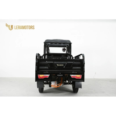 Elektrická trojkolka Leramotors tuk tuk Cargo G5 2000W COC Čierna