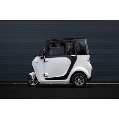 Elektromobil - elektrická trojkolka Leramotors E1 - biela
