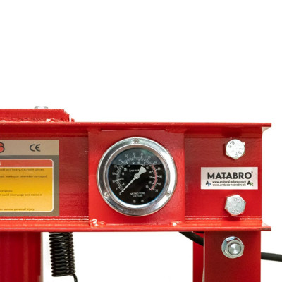 Profesionálny hydraulický lis Matabro MB-P50TAH | 50 t | Hydraulicko-pneumatická pumpa
