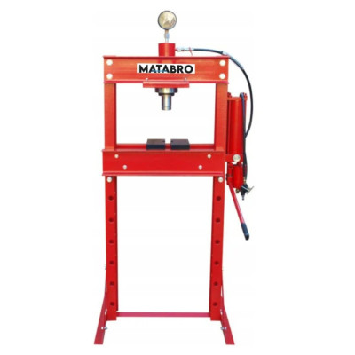 Profesionálny hydraulicko-pneumatický lis Matabro MB-P30TAH | 30 t | Posuvný piest