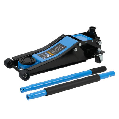 Akčný set Matabro – nízkoprofilový hydraulický zdvihák 3 t + podpery pod auto 3 t MB-LPJB-PLUS + MB-JS3T
