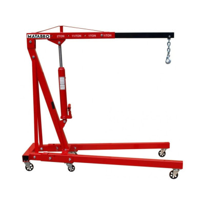 Hydraulický zdvihák žirafa 2 t Matabro MB-20040 – skladací dielenský zdvihák motora