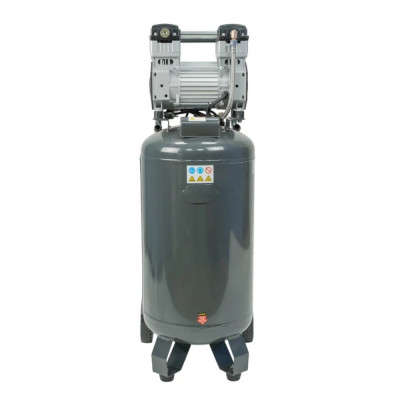 Bezolejový vertikálny kompresor 100 l 3000 W 230 V s príslušenstvom – tichý 2-piestový kompresor MB-K208 | Matabro