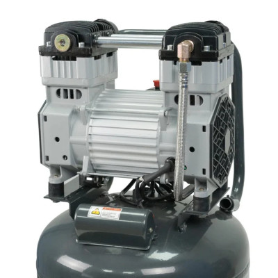 Bezolejový vertikálny kompresor 100 l 3000 W 230 V s príslušenstvom – tichý 2-piestový kompresor MB-K208 | Matabro