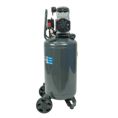 Bezolejový vertikálny kompresor 100 l 3000 W 230 V – tichý 2-piestový kompresor MB-K208 | Matabro
