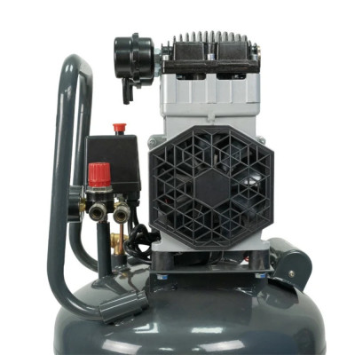 Bezolejový vertikálny kompresor 100 l 3000 W 230 V – tichý 2-piestový kompresor MB-K208 | Matabro