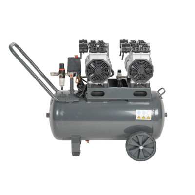 Bezolejový kompresor 50 l 3000 W 230 V – tichý 4-piestový kompresor MB-K203 | Matabro