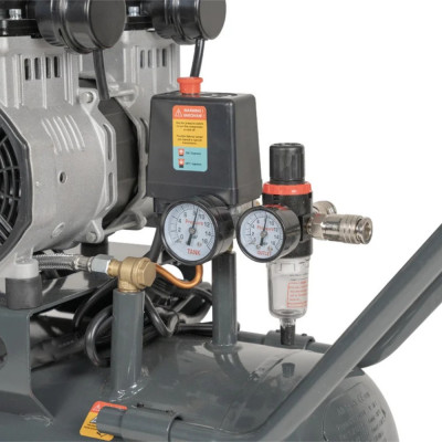 Bezolejový kompresor 50 l 3000 W 230 V – tichý 4-piestový kompresor MB-K203 | Matabro