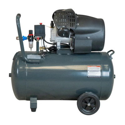 Olejový kompresor 100 l 3500 W 230 V s príslušenstvom – 2-piestový kompresor s odlučovačom SETMB-K108 | Matabro