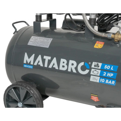 Bezolejový kompresor 50 l 2000 W 10 bar Matabro MB-K202