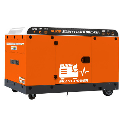 Dieselová elektrocentrála RURIS LIMIT Silent Power DG15KVA | 16 kVA | ATS | AVR | 400 V
