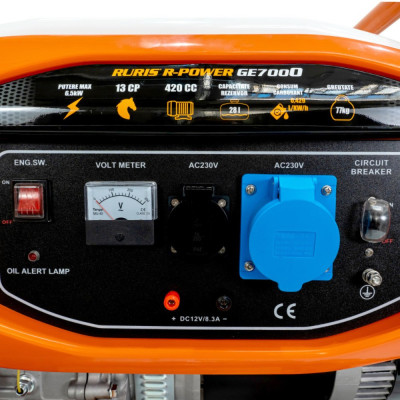 Benzínová elektrocentrála RURIS LIMIT R-Power GE7000 | 6,5 kW | AVR | 13 HP
