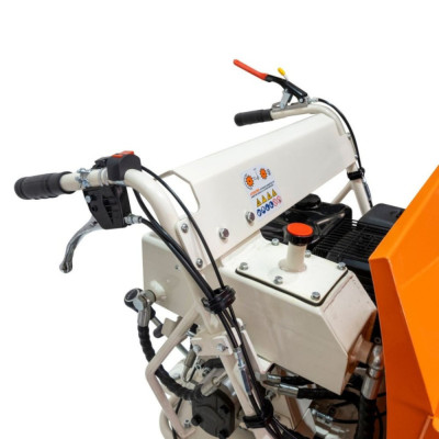 Benzínový minidumper RURIS RTS7000 hydraulicky výklopný s nosnosťou 500 kg 9 HP