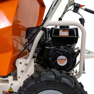 Samohybný benzínový fúrik minidumper RURIS RTS6000 500 kg 7 HP