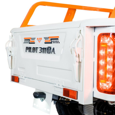 Elektrická nákladná trojkolka RURIS Pilot 3110 2000 W Biela