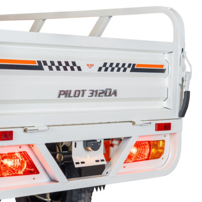 Elektrická nákladná trojkolka RURIS Pilot 3120 2000 W biela