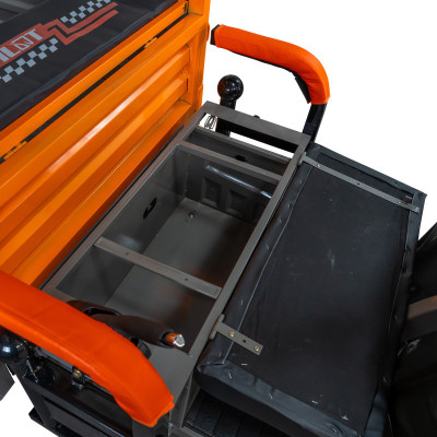 Elektrická nákladná trojkolka RURIS Pilot 3120 2000 W šedá