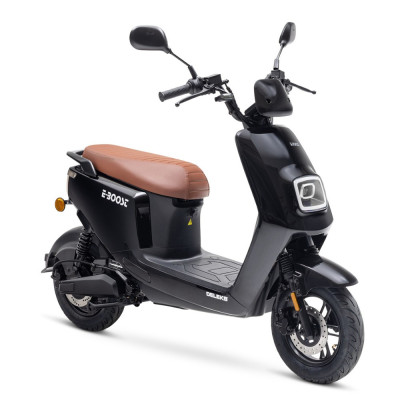 Elektrický skúter DELEKS E-BOOST Black – 45 km/h, dojazd až 120 km