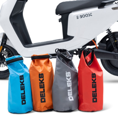 Elektrický skúter DELEKS E-BOOST Black – 45 km/h, dojazd až 120 km