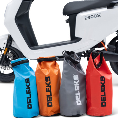 Elektrický skúter DELEKS E-BOOST White – 45 km/h, dojazd až 120 km