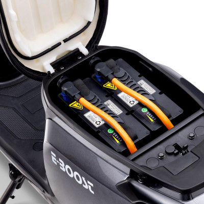 Elektrický skúter DELEKS E-BOOST Yellow – 45 km/h, dojazd až 120 km