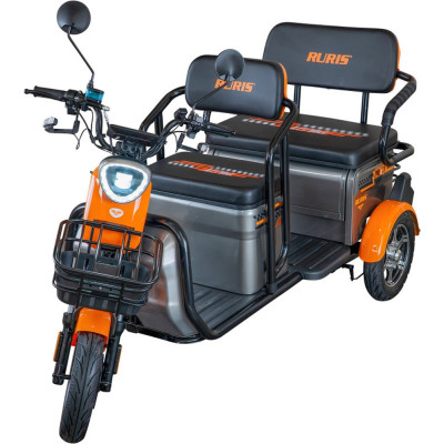 Elektrická trojkolka RURIS Pilot 3040A 2000 W so strechou GREY