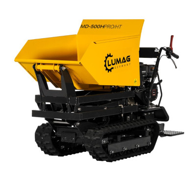 Benzínový minidumper so zvýšeným vyklápaním LUMAG MD500HPROHT