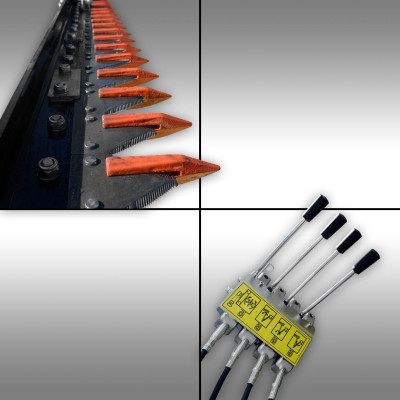 JANSEN HMB-180 Hydraulická žacia lišta