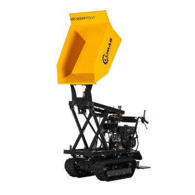 Benzínový minidumper so zvýšeným vyklápaním LUMAG MD500HPROHT