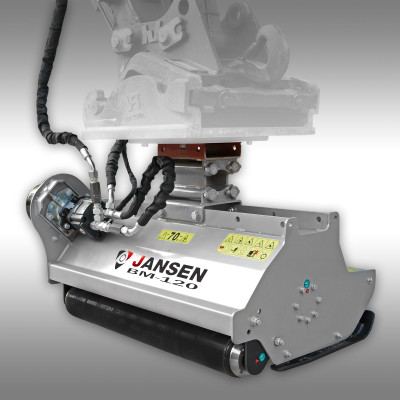 JANSEN BM-120 Mulčovač na bager