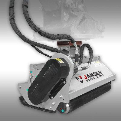 JANSEN BM-120 Mulčovač na bager
