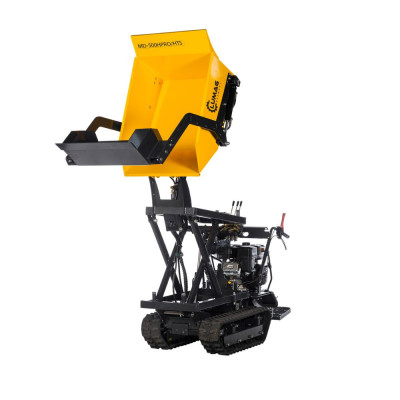 Minidumper so zvýšeným vyklápaním a lyžicou LUMAG MD500HPROHTS