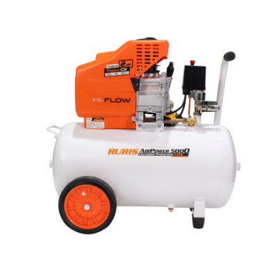Vzduchový kompresor RURIS Air Power 5000 50 l + súprava airpower2400plus
