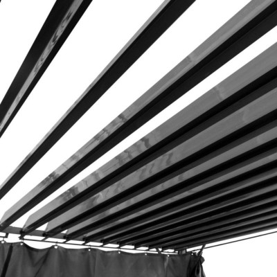 Pergola RURIS 295395 s nastaviteľnými lamelami 295 × 395 cm